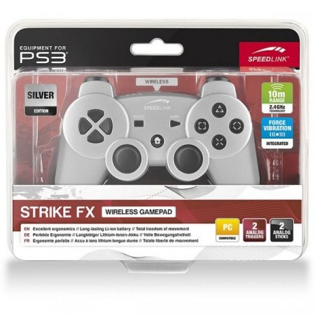   SPEEDLINK Strike FX Wireless Silver (PS3/WIN) 