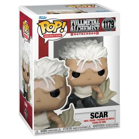 фигурки Фигурка Funko POP! Animation: Шрам (Scar) Стальной Алхимик: Братство (Fullmetal Alchemist: Brotherhood) ((1179) 57740) 9,5 см
