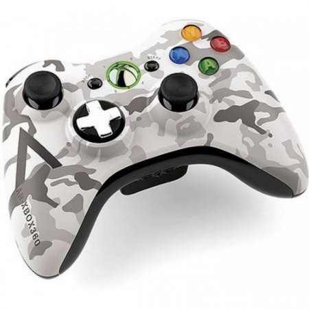   Wireless Controller  Xbox 360 (Arctic Camouflage) (Xbox 360) (OEM) 