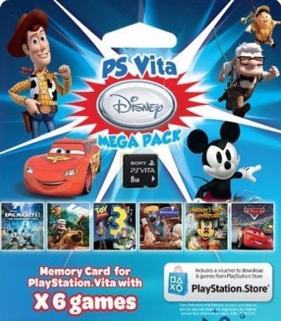  PSN   6 . Disney Mega Pack (PS Vita)