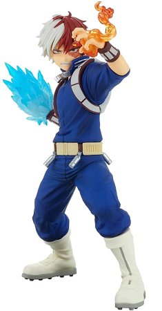 Фигурка Banpresto Anime Heroes: Шото Тодороки Вол. 15 (Shoto Todoroki Vol.15) Моя геройская академия Невероятные герои (MHA The Amazing Heroes) (0045557246051) 16 см