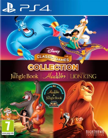  Disney Classic Games: The Jungle Book, Aladdin and The Lion King ( ,    ) (PS4) Playstation 4