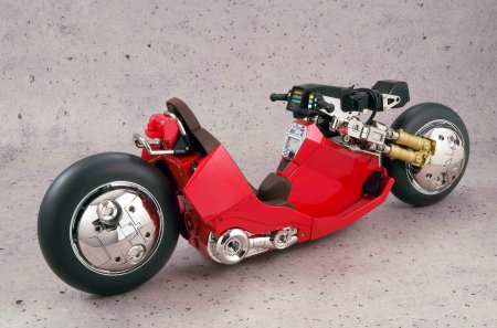 Фигурка с подсветкой Bandai Tamashii Nations Soul Of Popynica: Мотоцикл Канеды (Kanedas Bike Revival Ver) Акира (Akira) (612915) 50 см 