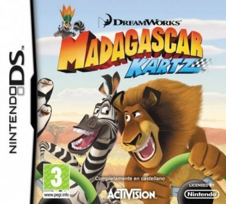 Madagascar Kartz (DS)  Nintendo DS