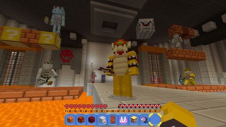 игра Minecraft + Super Mario Mash-Up Pack Русская Версия (Switch) для Nintendo Switch