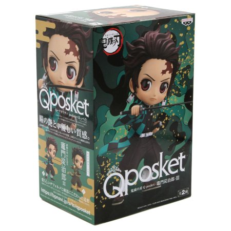 Фигурка Banpresto Q Posket: Танджиро Камадо Вер. А (Tanjiro Kamado (Ver.A)) Клинок, рассекающий демонов: Кимэцу но Яиба (Demon Slayer: Kimetsu no Yaiba) (0045557273873) 6 см