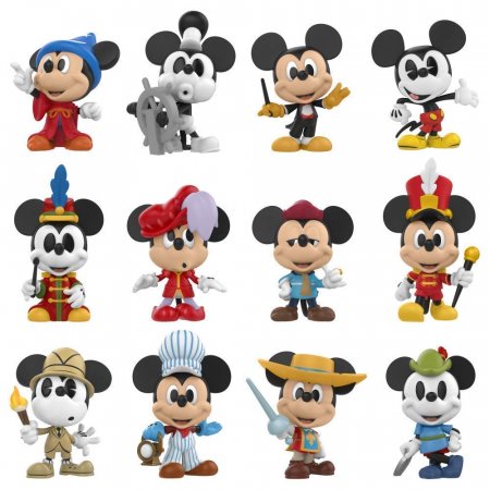  Funko Mystery Minis:    - 90-  (Mickey's 90th) (25595) 4 