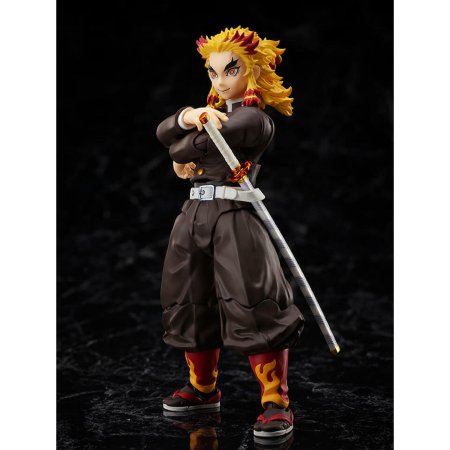Фигурка Good Smile Company ConoFig ANIPLEX:  Кёджуро Ренгоку (Kyojuro Rengoku) Клинок рассекающий демонов: Бесконечный поезд (Demon Slayer: Kimetsu no Yaiba – The Movie: Mugen Train) (4534530899194) 19,5 см 
