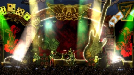   Guitar Hero: Aerosmith +    Guitar Wood (PS3)  Sony Playstation 3