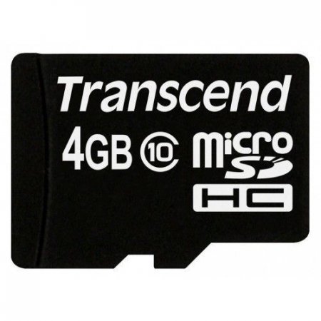 MicroSD   4GB (Transcend) Class 10 (PC) 