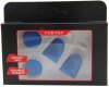 Накладки на курки + накладки на стики для геймпада (4 в 1) Grips Call of Duty + L2 R2 Extended Button Kit Синие (PS4)