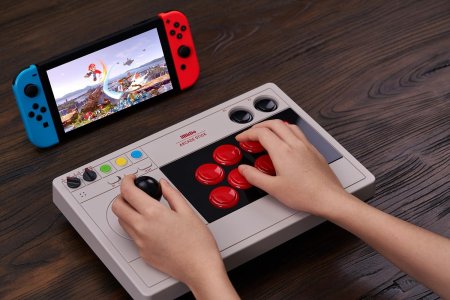 Аркадный контроллер 8BitDo Arcade Stick (501350) (Switch/PC)