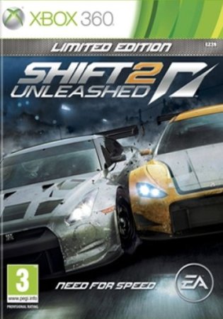 Need for Speed: Shift 2 Unleashed Limited Edition Русская Версия (Xbox 360) USED Б/У