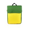Пиксельный рюкзак Canvas Top Lid pixel Backpack WY-A005 Зеленый-желтый