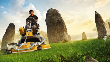 Игра Lawn Mowing Simulator: Landmark Edition (PS4) Playstation 4