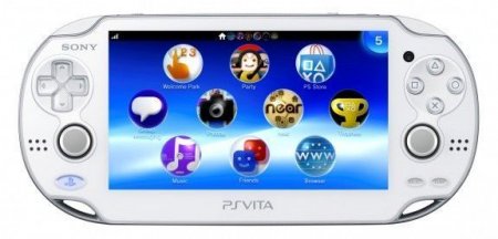   Sony PlayStation Vita 3G/Wi-Fi Crystal White () HK ver