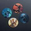  Подставки под напитки Paladone: Овервотч (Overwatch) (PP5660OW) 4 шт