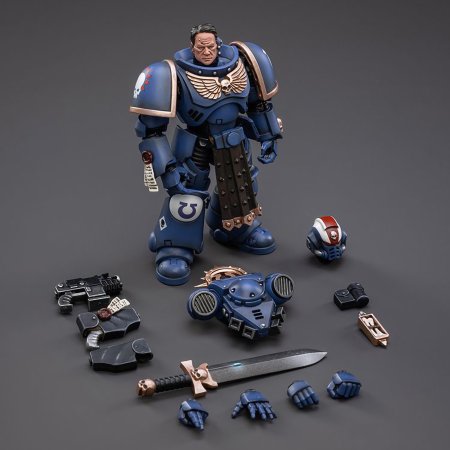  JoyToy:   1:18 (Lieutenant Amulius 1:18)  40K   (Warhammer 40K Ultramarines Primaris) (JT3044) 12   