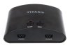 Игровая приставка 8 bit + 16 bit Magistr Titan 2 (400 в 1) + 400 встроенных игр + 2 геймпада (Черная)