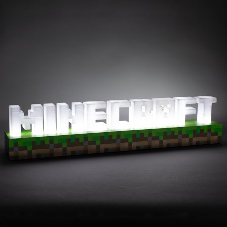  Светильник Paladone: Лого (Logo) Майнкрафт (Minecraft) (PP8759MCF)