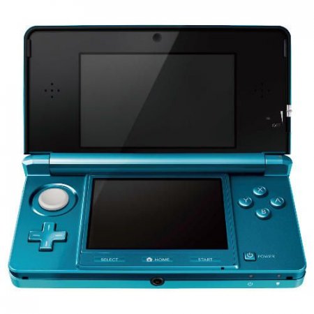  Nintendo 3DS Aqua Blue ()   Nintendo 3DS