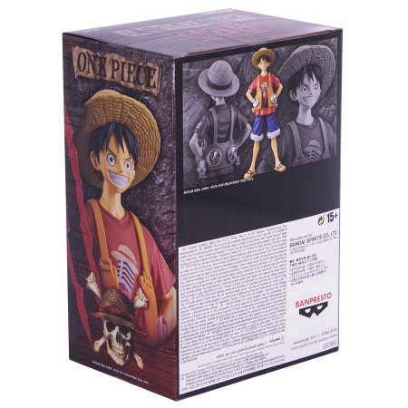 Фигурка Banpresto: Парень Луффи (Men Luffy) Ван Пис Великий Морской Путь (One Piece The Grandline) (BNS360) (18860) 16 см 