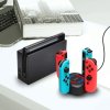 Зарядная станция для 4-х контроллеров Joy-Con iPega (PG-9177) (Switch)