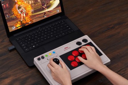Аркадный контроллер 8BitDo Arcade Stick (501350) (Switch/PC)