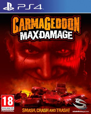  Carmagedon Max Damage (3D )   (PS4) Playstation 4