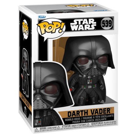 фигурки Фигурка Funko POP! Bobble: Дарт Вейдер (Darth Vader) Звездные Войны: Оби-Ван Кеноби (Star Wars Obi-Wan Kenobi) (64557) 9,5 см
