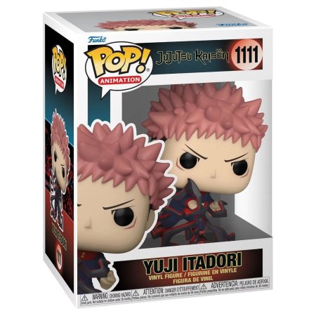 фигурки Фигурка Funko POP! Animation: Итадори Юдзи Черная Вспышка (Yuji Itadori (Black Flash)) Магическая битва (Jujutsu Kaisen) ((1111) 61358) 9,5 см