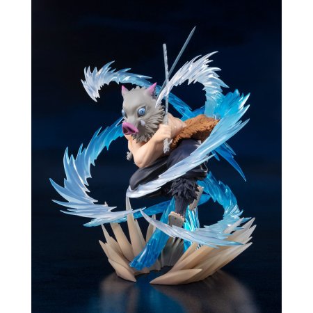 Bandai Tamashii Nations Figuarts ZERO: Иносуке Хасибира Дыхание Зверя (Inosuke Hashibira Beast Breathing) Клинок, рассекающий демонов (Demon Slayer) (608963) 16 см 
