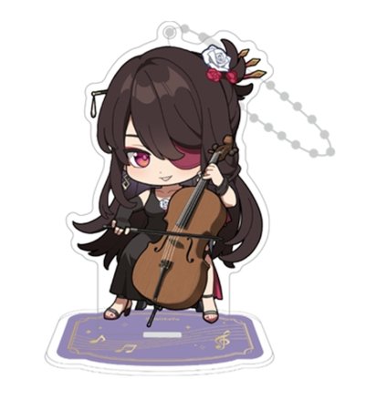   Genshin Impact Chibi Character Standee Strap:   (Beidou)   (Genshin Impact) (6974096538812) 7 