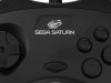   Retro-Bit Sega Saturn Control Pad/Retro Gaming Black () (RET00129) (16 bit)