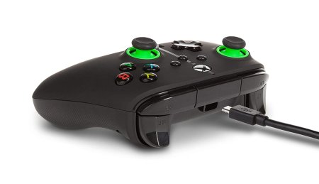 Геймпад проводной PowerA Enhanced Wired Controller for Xbox Series X/S (1518818-02) Black (Черный) Оригинал (Xbox One/Series X/S/PC) 