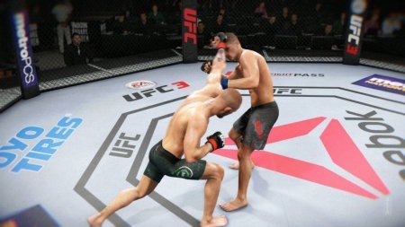 Игра UFC 3 Русская Версия (PS4) USED Б/У Playstation 4