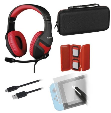 Набор аксессуаров Mythics Nintendo Gamer Pack Konix (Switch)
