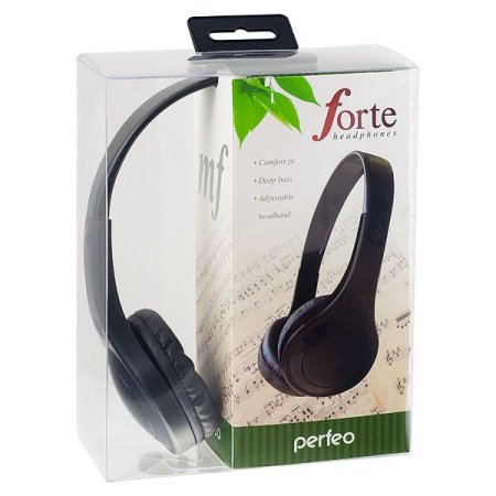 Наушники PERFEO PF-Forte, чёрные (PC) 