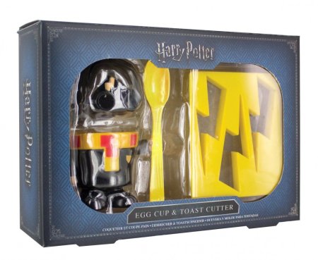  Набор для завтрака Paladone: Гарри Поттер (Harry Potter) Подставка для яйца и Резка для тостов (Egg Cup and Toast Cutter) (PP3909HP)