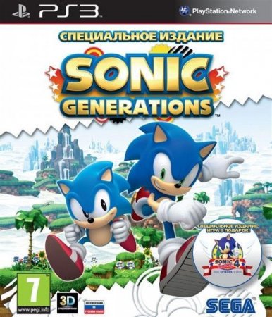   Sonic Generations     3D (PS3)  Sony Playstation 3