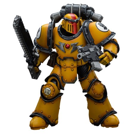  JoyToy:           (Imperial Fists Legion MkIII Despoiler Squad Sergeant with Plasma Pistol)  40K (Warhammer 40K) (JT9084) 12   