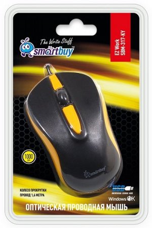 Мышь Smartbuy 317, белая/фиолетовая (PC) 