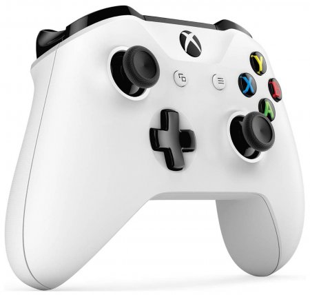   Microsoft Xbox One S/X Wireless Controller Rev 2 White ()  (Xbox One) REF 