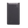 Маленький пиксельный чехол для смартфона (универсальный) Pixel felt phone pocket WY-B009 Серый-Серый