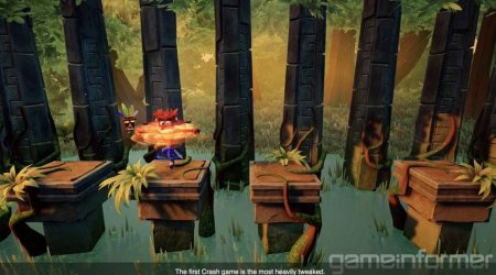 игра Crash Bandicoot N. Sane Trilogy (Switch) USED Б/У для Nintendo Switch