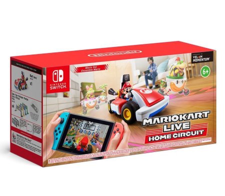 игра Mario Kart Live: Home Circuit Набор Марио (Mario Set) (Switch) для Nintendo Switch