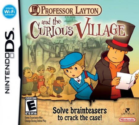  Professor Layton and the Curious Village (Mysterious Town) (DS) USED /  Nintendo DS