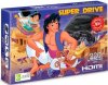 Игровая приставка 16 bit Super Drive Aladin HDMI (220 в 1) + 220 встроенных игр + 2 геймпада (Черная)