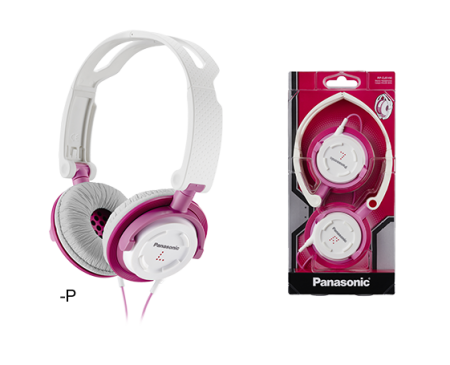 Наушники Panasonic RP-DJS150E-R, красные (PC) 