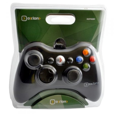 Геймпад проводной OXION OGP06BK, чёрный (Xbox 360) 